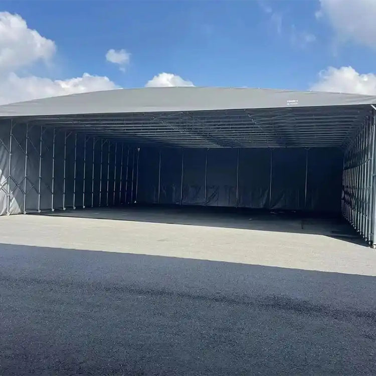 延安电动/移动推拉棚