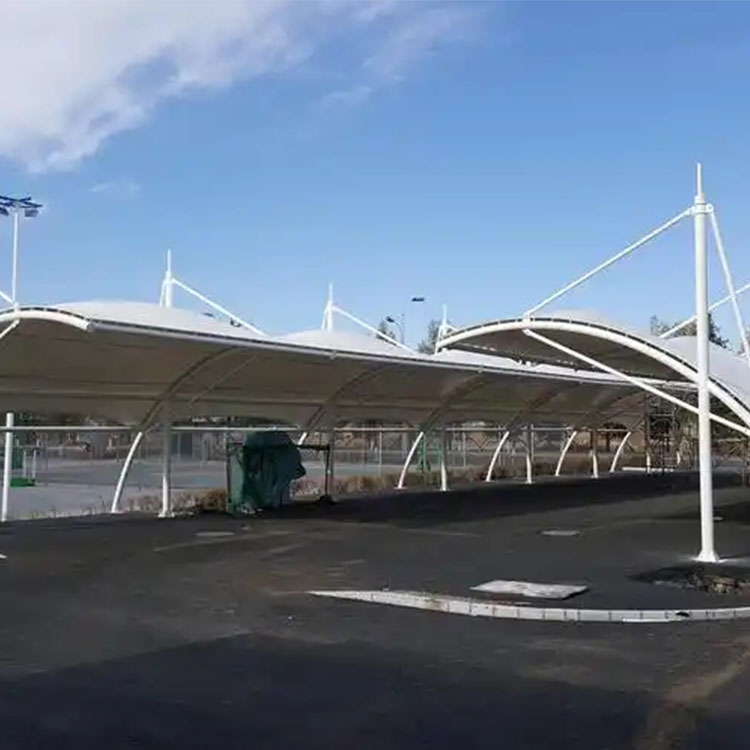 延安膜结构电动车棚