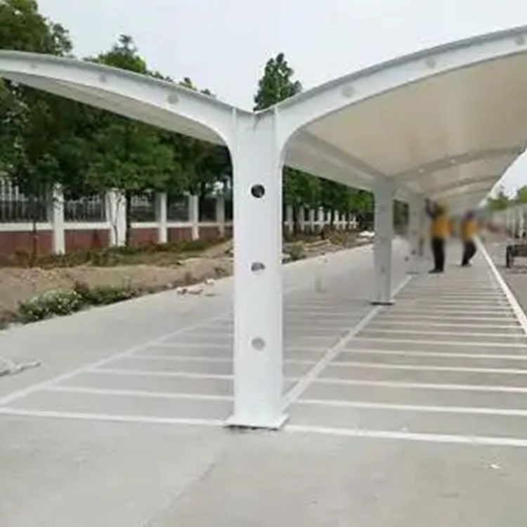 延安膜结构电动车棚