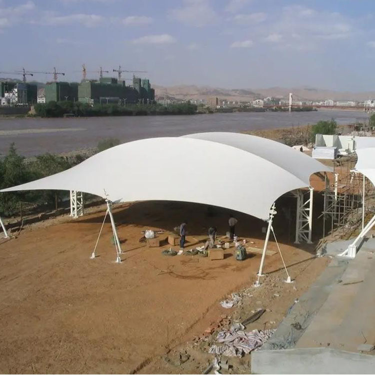 延安膜结构汽车棚